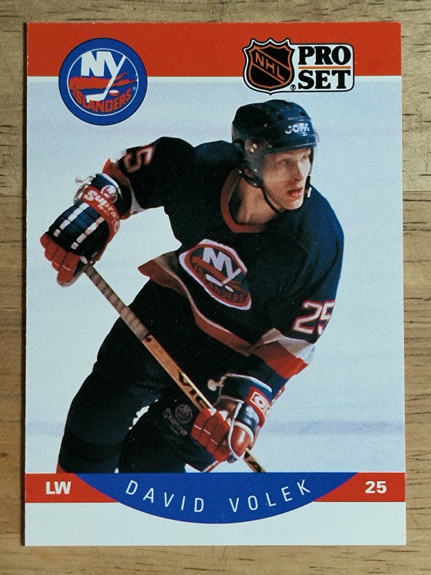 1990-91 Pro Set #193 David Volek