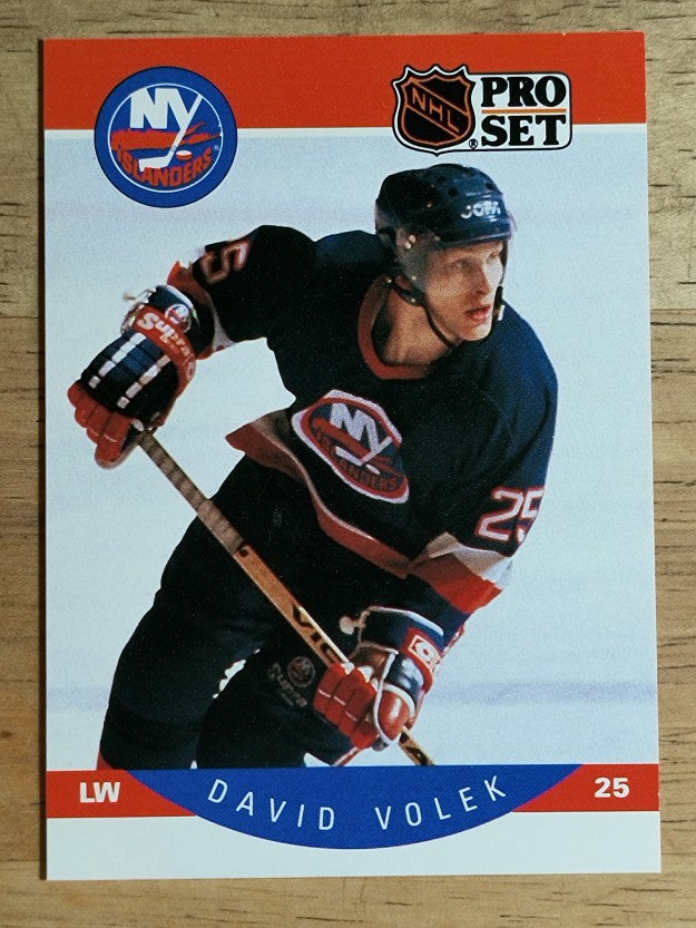 1990-91 Pro Set #193 David Volek