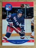 1990-91 Pro Set #195 Jan Erixon