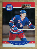 1990-91 Pro Set #201 Brian Leetch
