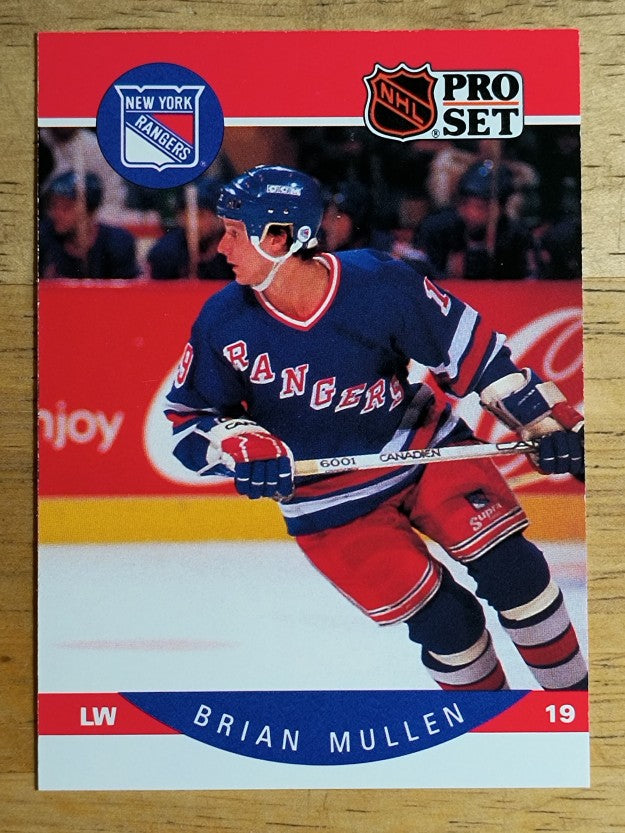 1990-91 Pro Set #203 Brian Mullen