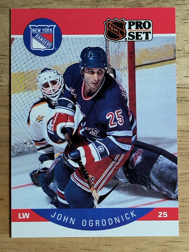 1990-91 Pro Set #206 John Ogrodnick