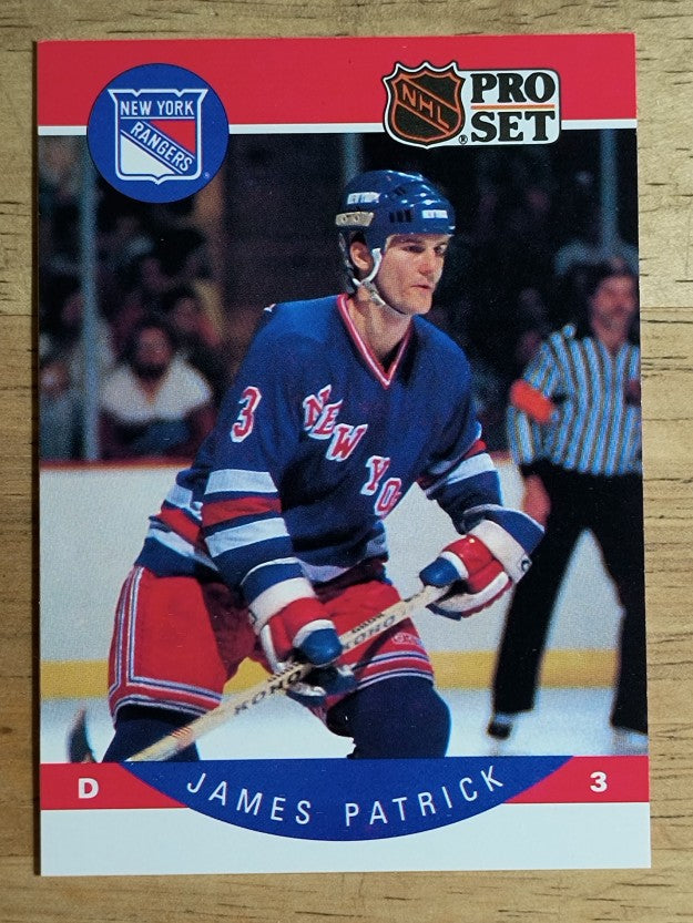1990-91 Pro Set #207 James Patrick