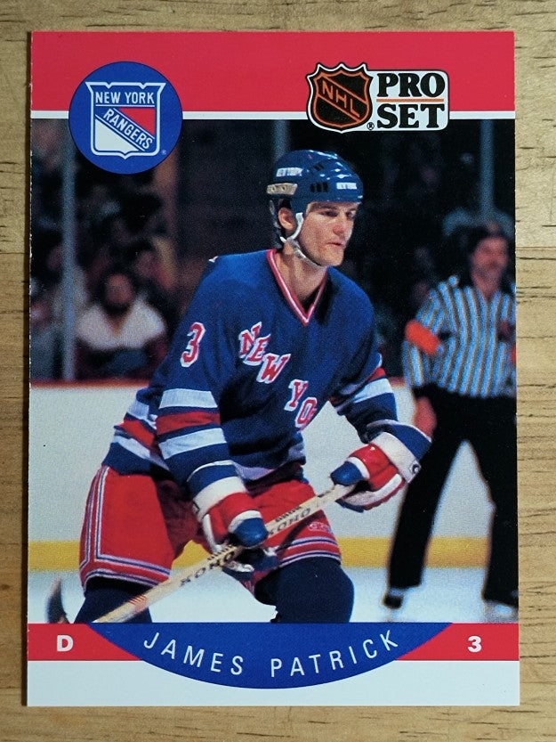 1990-91 Pro Set #207 James Patrick
