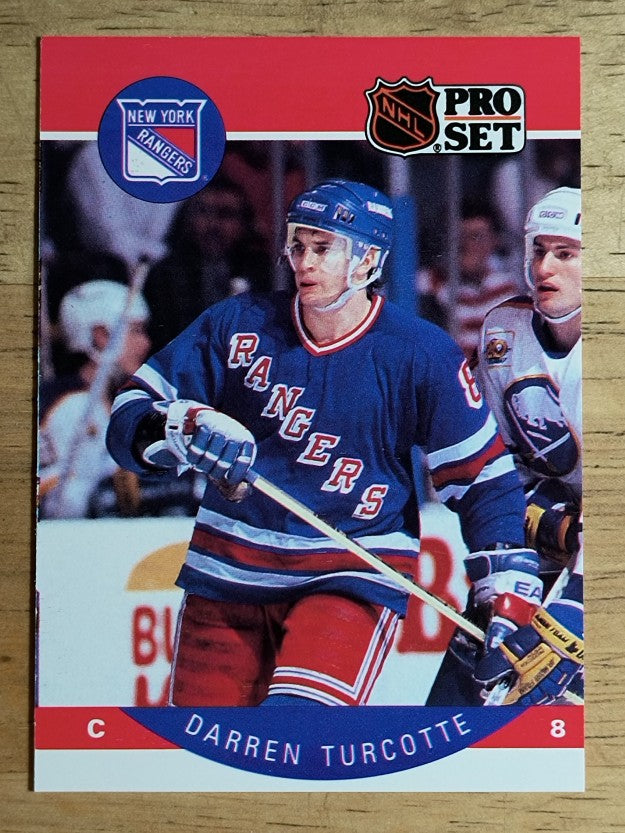1990-91 Pro Set #208 Darren Turcotte RC