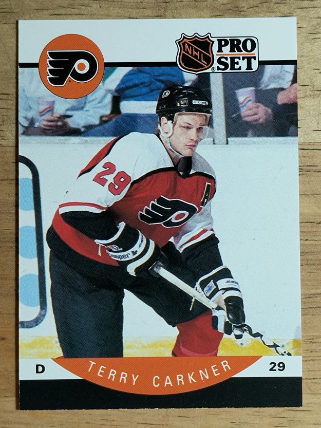 1990-91 Pro Set #212 Terry Carkner