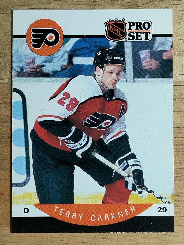 1990-91 Pro Set #212 Terry Carkner