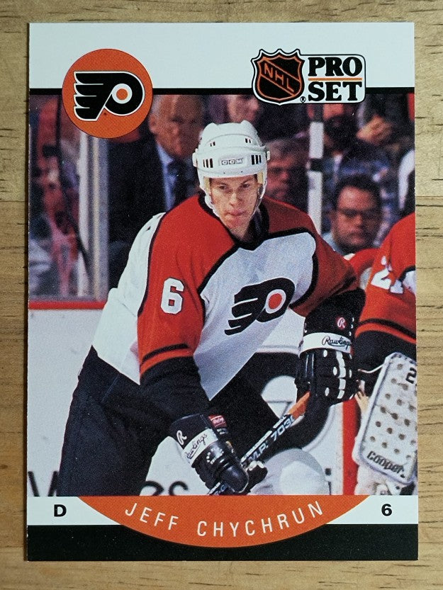 1990-91 Pro Set #213 Jeff Chychrun RC
