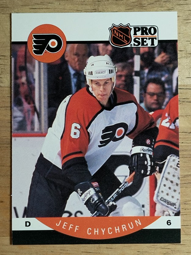 1990-91 Pro Set #213 Jeff Chychrun RC