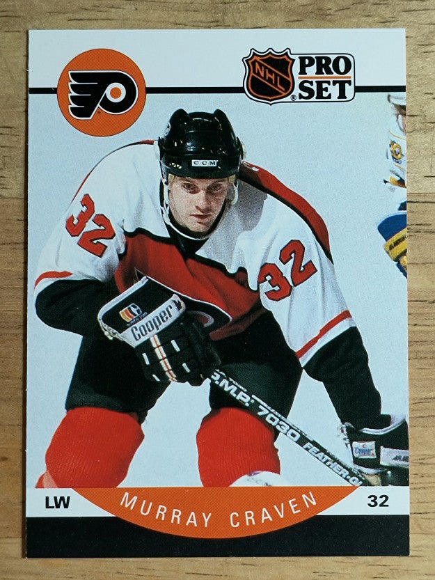 1990-91 Pro Set #214 Murray Craven