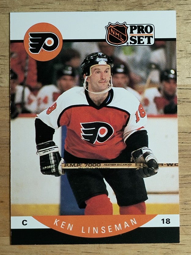 1990-91 Pro Set #219 Ken Linseman