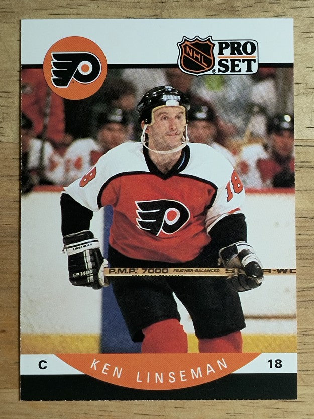 1990-91 Pro Set #219 Ken Linseman