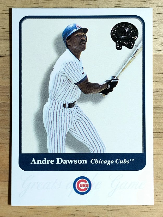 2001 Greats of the Game #43 Andre Dawson