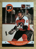 1990-91 Pro Set #222 Kjell Samuelsson