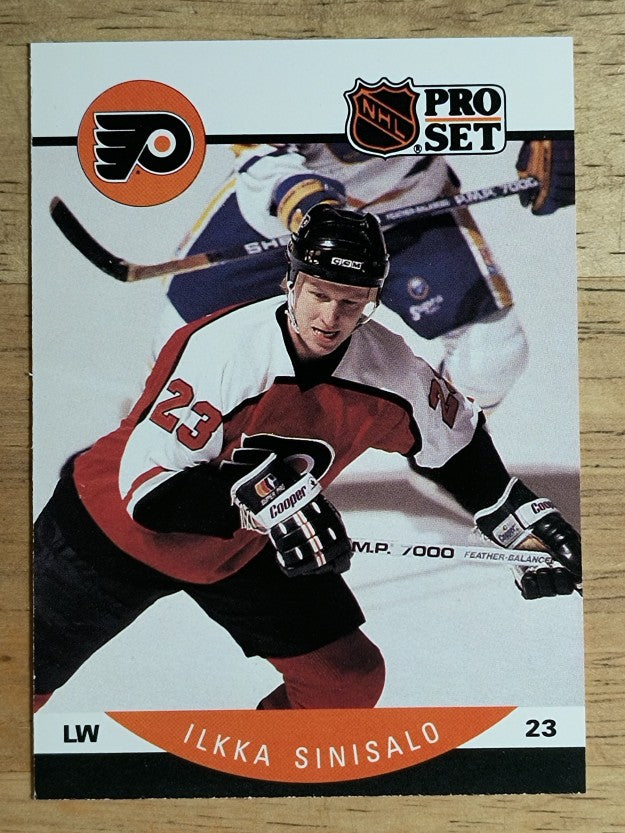 1990-91 Pro Set #223 Ilkka Sinisalo