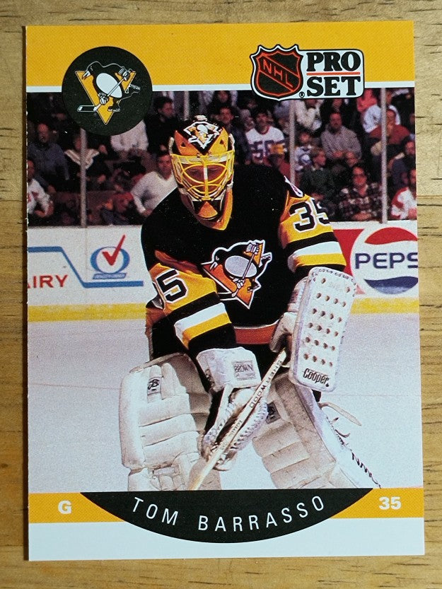 1990-91 Pro Set #227 Tom Barrasso