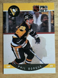 1990-91 Pro Set #228A Phil Bourque ERR/Misspelled Borque on both sides