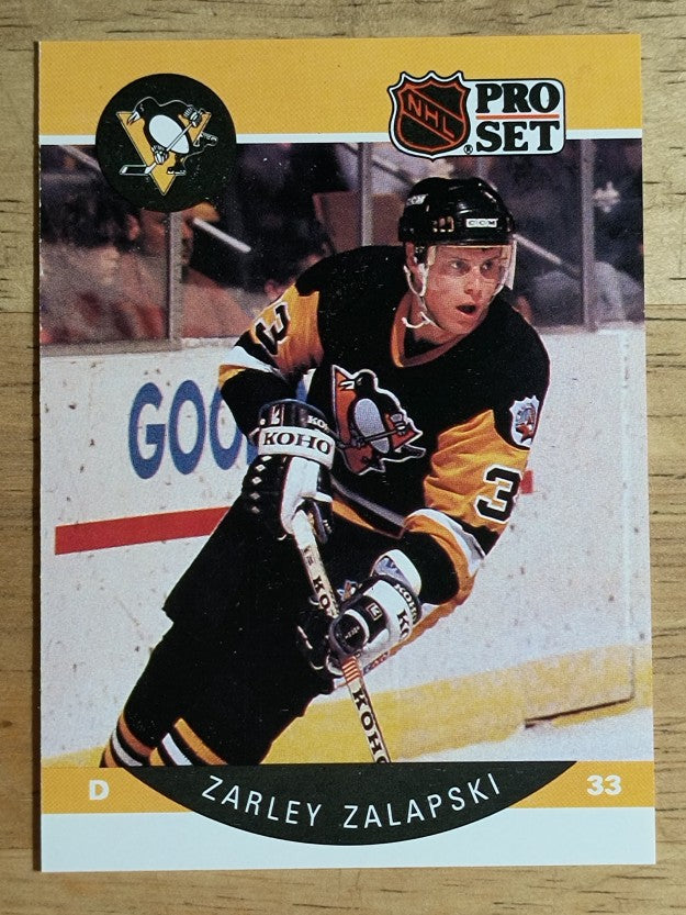 1990-91 Pro Set #242 Zarley Zalapski