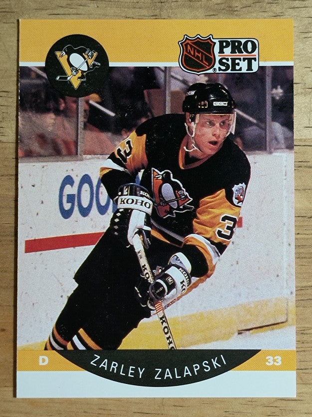 1990-91 Pro Set #242 Zarley Zalapski