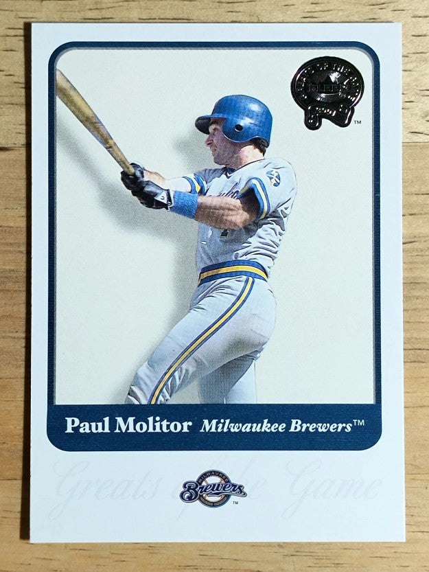 2001 Greats of the Game #4 Paul Molitor