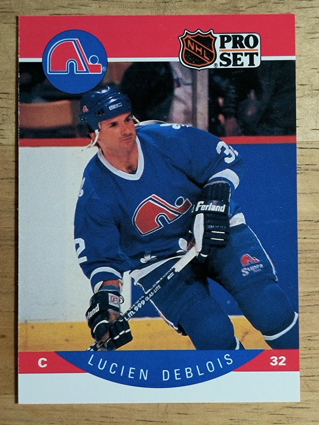 1990-91 Pro Set #244 Lucien DeBlois