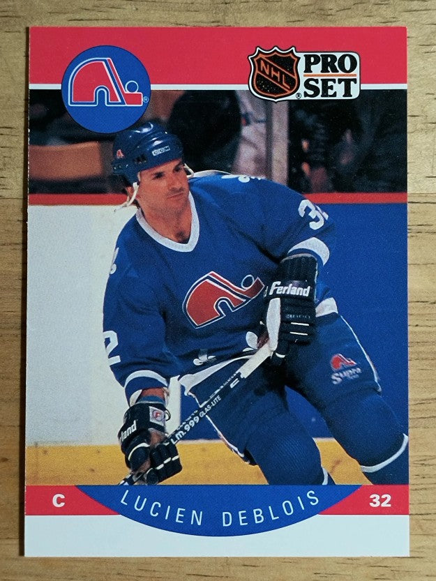 1990-91 Pro Set #244 Lucien DeBlois