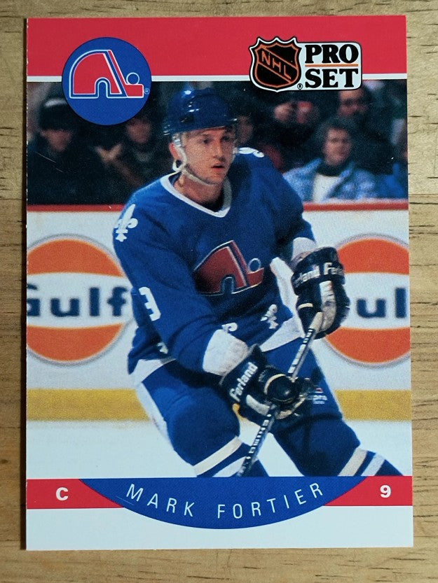 1990-91 Pro Set #245A Marc Fortier ERR/Misspelled Mark