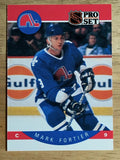 1990-91 Pro Set #245A Marc Fortier ERR/Misspelled Mark