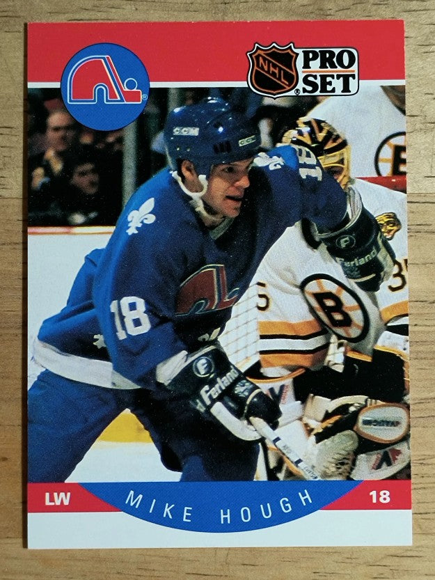 1990-91 Pro Set #247 Mike Hough