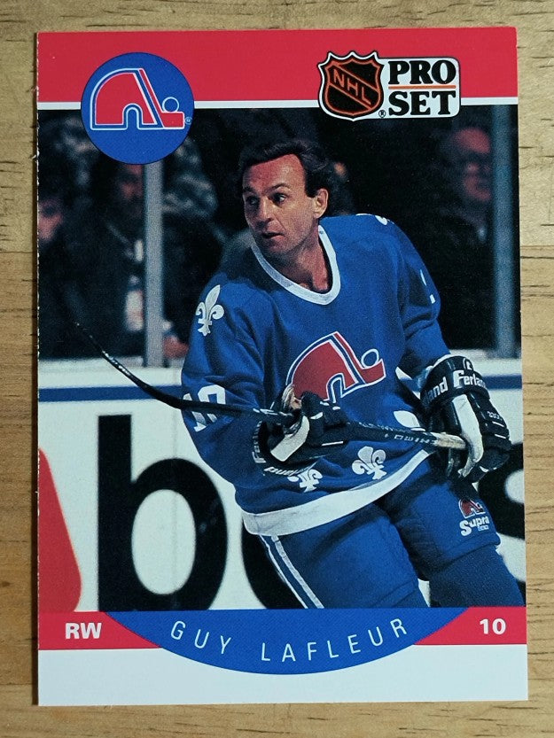 1990-91 Pro Set #250 Guy Lafleur