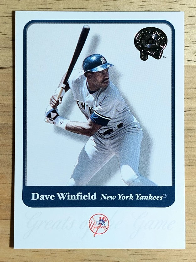 2001 Greats of the Game #12 Dave Winfield