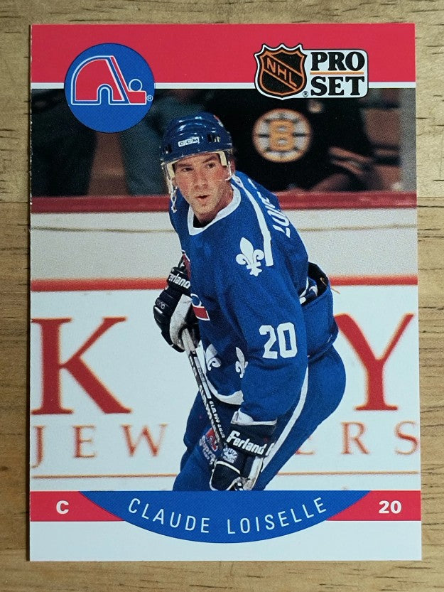1990-91 Pro Set #252 Claude Loiselle RC