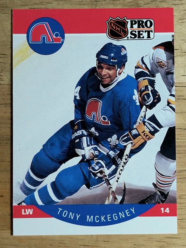 1990-91 Pro Set #254 Tony McKegney