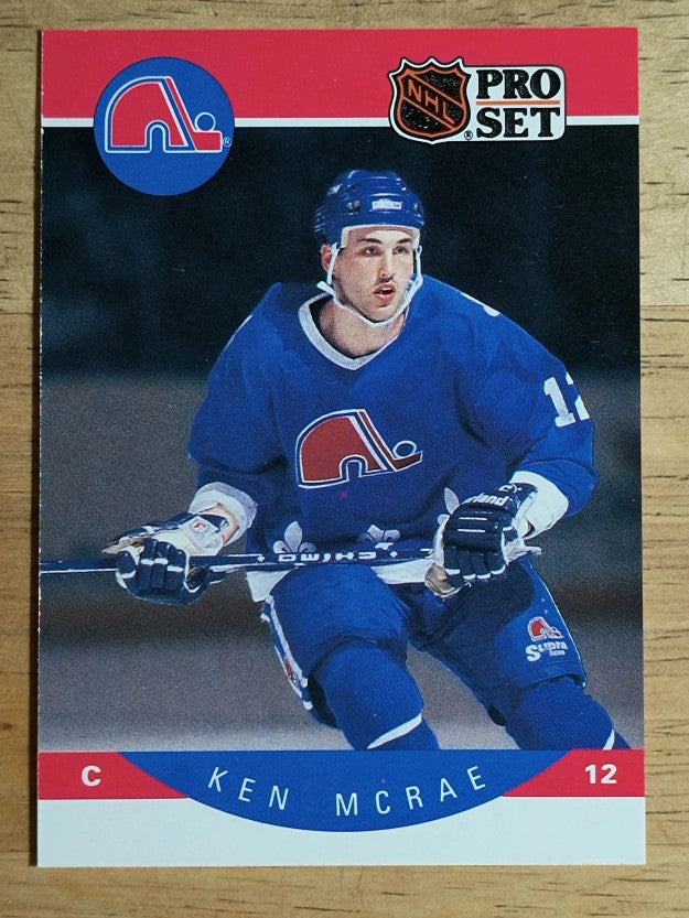 1990-91 Pro Set #255 Ken McRae RC