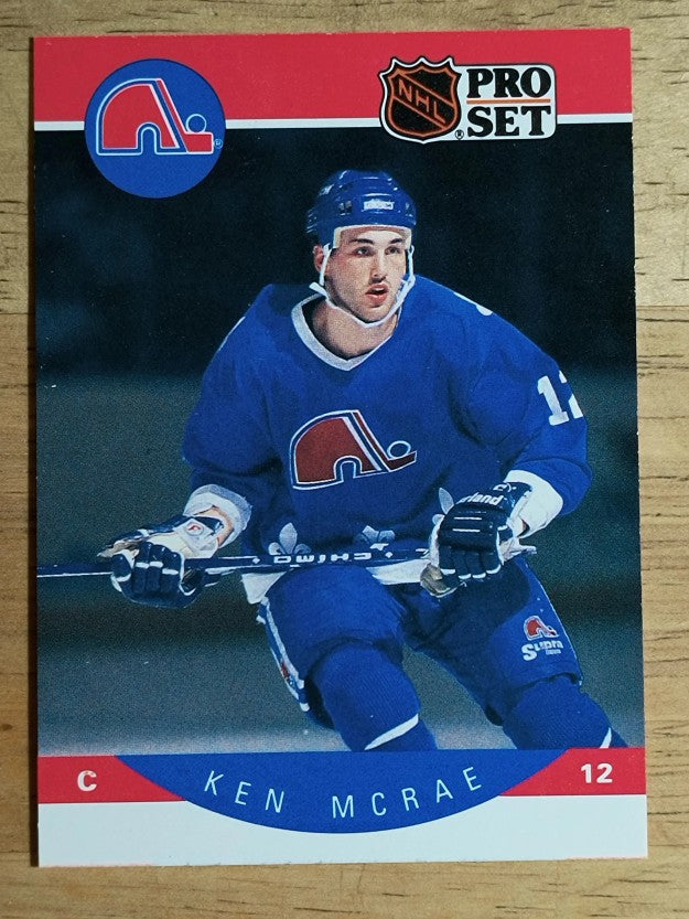 1990-91 Pro Set #255 Ken McRae RC