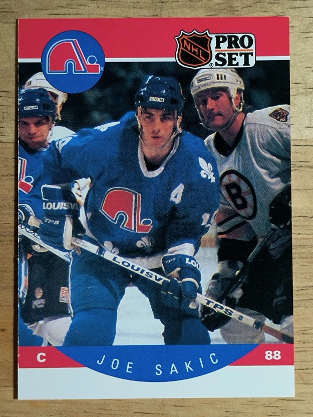 1990-91 Pro Set #257 Joe Sakic