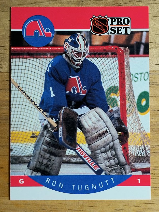 1990-91 Pro Set #258 Ron Tugnutt