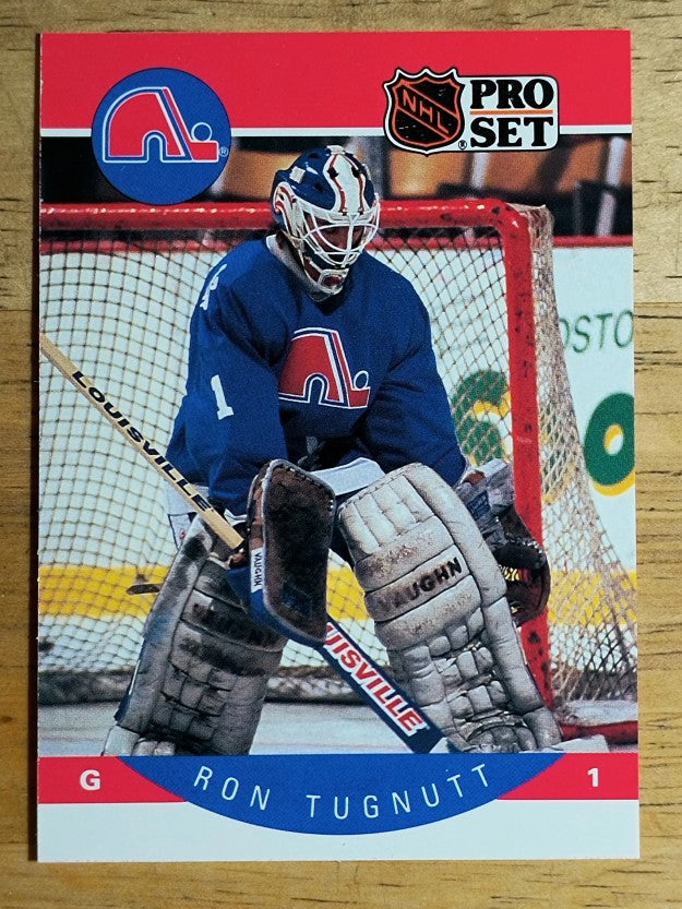 1990-91 Pro Set #258 Ron Tugnutt