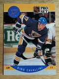1990-91 Pro Set #261 Gino Cavallini
