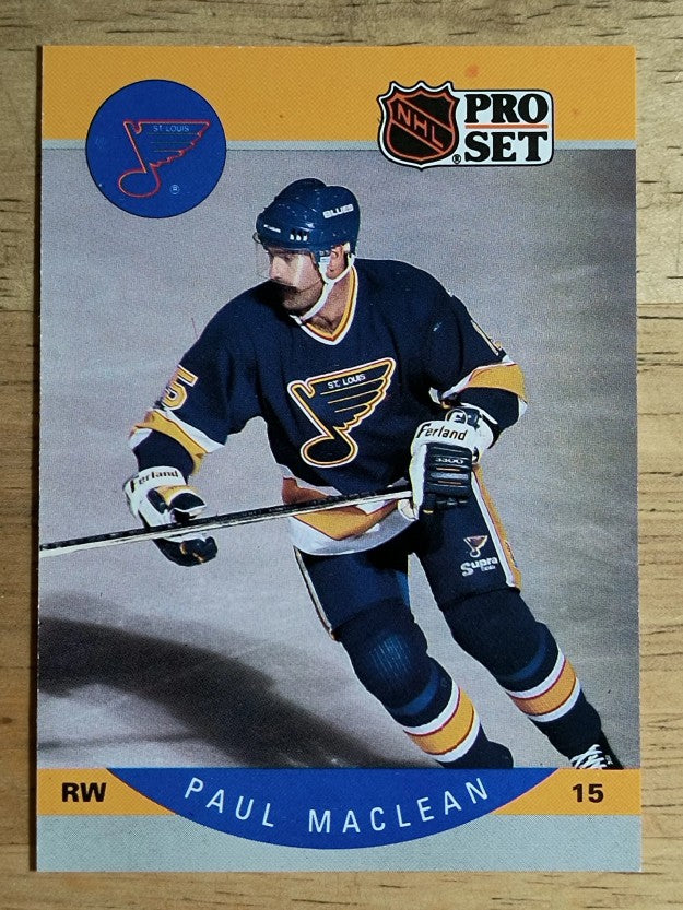 1990-91 Pro Set #266 Paul MacLean