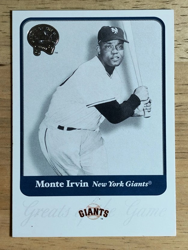 2001 Greats of the Game #17 Monte Irvin