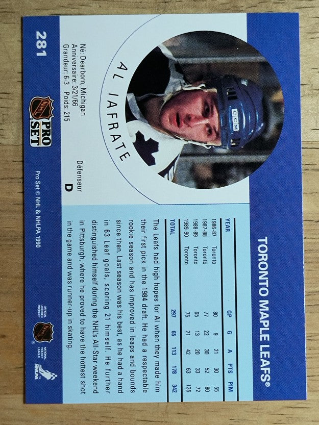 1990-91 Pro Set #281 Al Iafrate