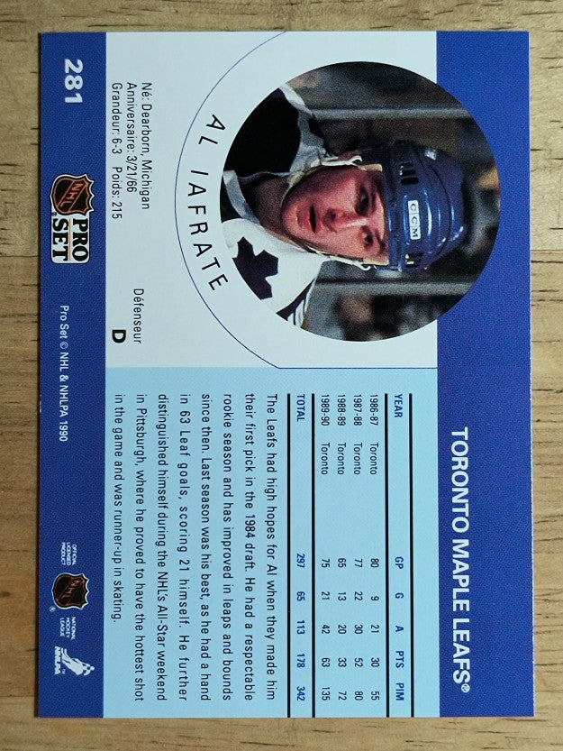 1990-91 Pro Set #281 Al Iafrate