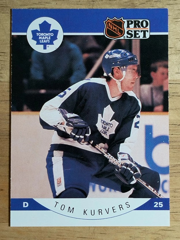 1990-91 Pro Set #282 Tom Kurvers