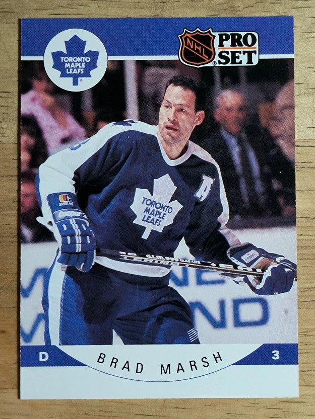 1990-91 Pro Set #285 Brad Marsh