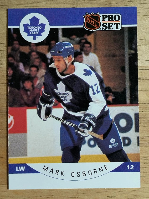 1990-91 Pro Set #287 Mark Osborne