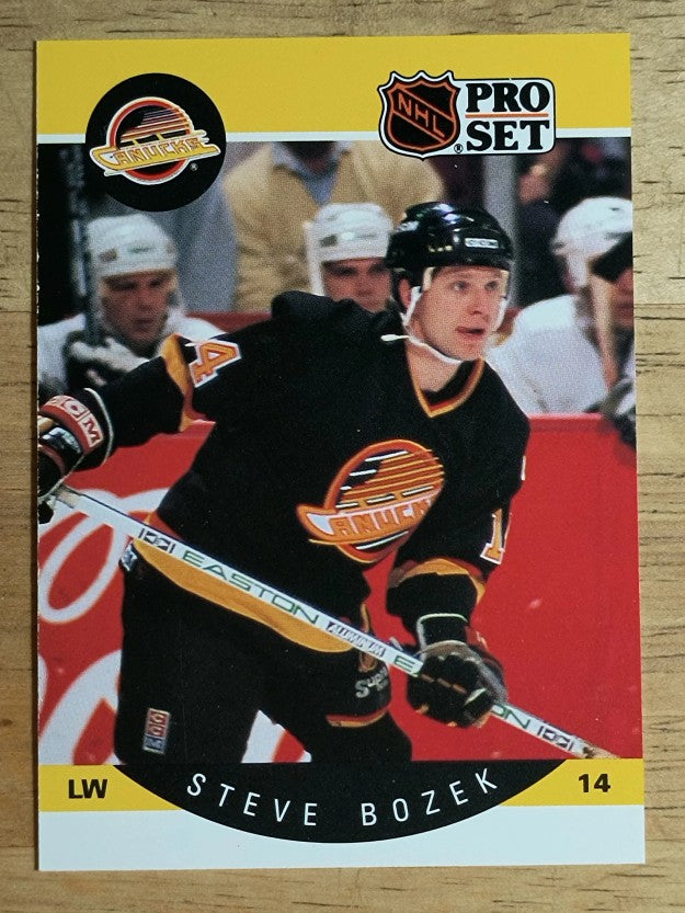 1990-91 Pro Set #293 Steve Bozek