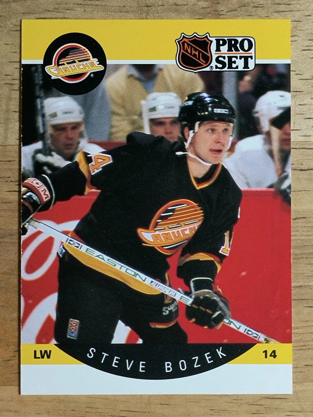 1990-91 Pro Set #293 Steve Bozek