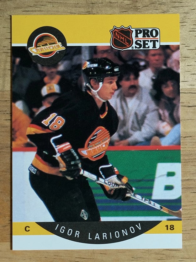 1990-91 Pro Set #297 Igor Larionov RC