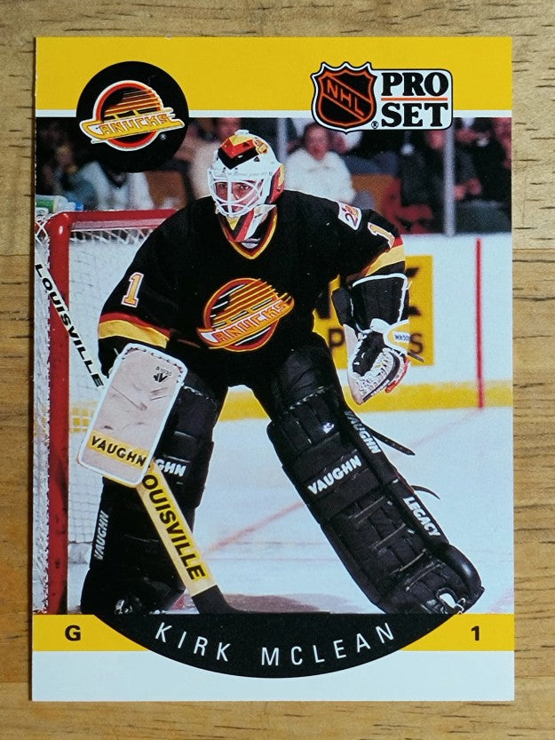1990-91 Pro Set #302 Kirk McLean